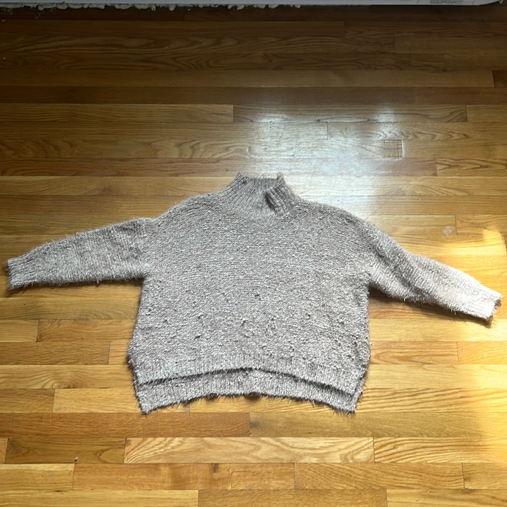 Cozy brown turtleneck